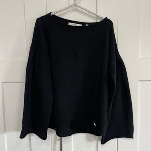 Joie Women’s Cashmere Sweater Wide Sleeve Black Size Small